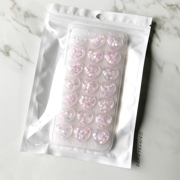 NEW iPhone 7 Plus/8 Plus Rose Glitter Soft Case - Picture 6 of 8